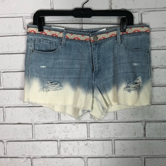 Jessica Simpson Women’s Railroad Shorts - Picture 1 of 8